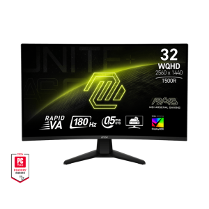 MSI MAG 32CQ6F 32" WQHD 180Hz Rapid VA Curved Gaming Monitor